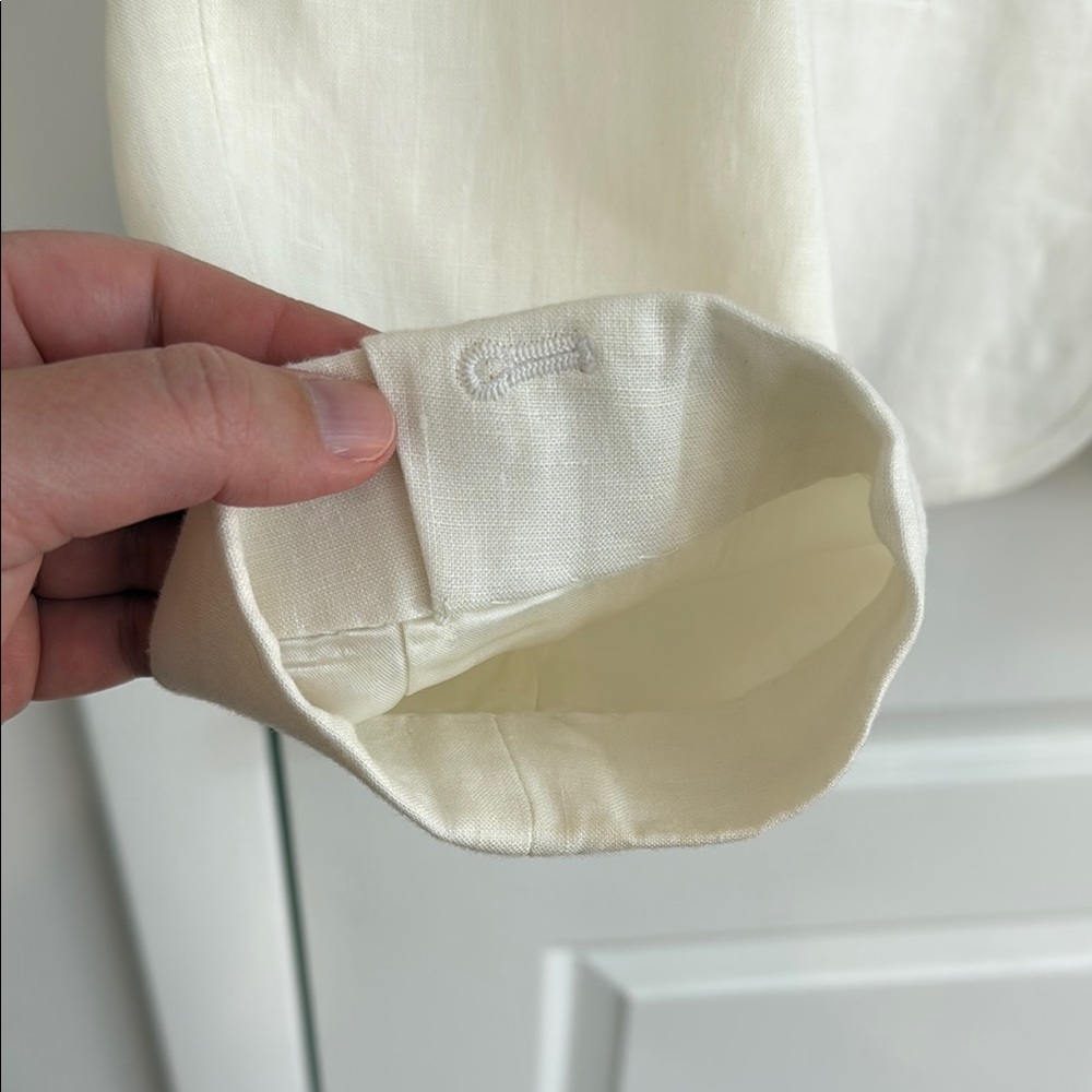 Banana Republic Factory Linen Blazer Suit Jacket - Picture 4 of 15